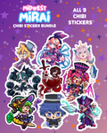 PREORDER Midwest Mirai 2026 Chibi Sticker Bundle